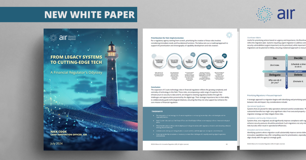 From Legacy Systems To Cutting-Edge Tech: A Financial Regulator’s Odyssey White Paper