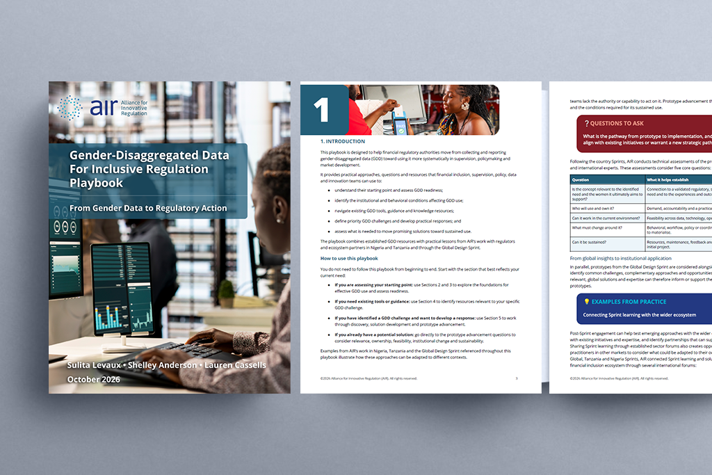 AIR's Gender-Disaggregated Data Playbook
